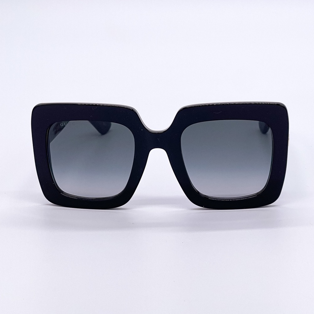 NEW GUCCI GG0328S 001 SQUARE WOMEN SUNGLASSES GUCCI NEW COLLECTION EYEWEAR - Picture 4 of 12